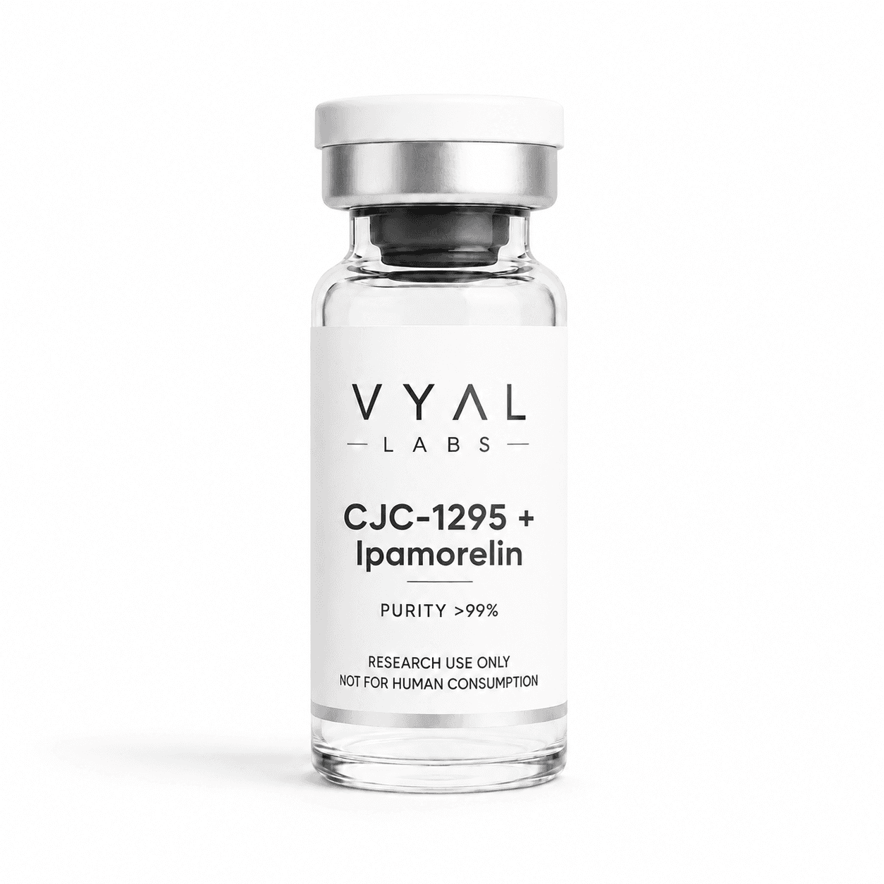 CJC-1295 + Ipamorelin vial and packaging